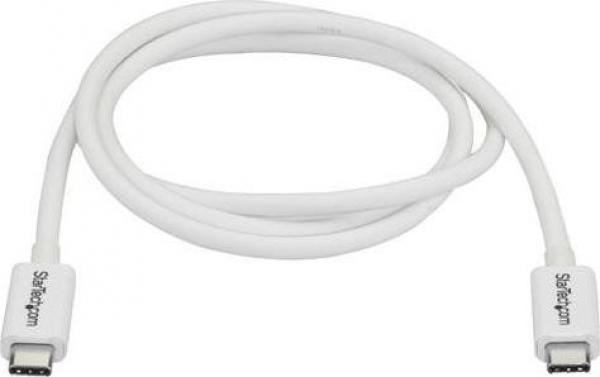 StarTech Thunderbolt 3 -kaapeli valkoinen, 1m