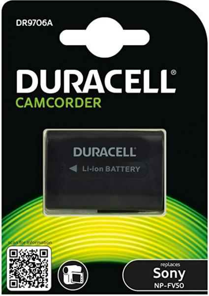 Duracell Li-Ion Akku 650 mah für Sony NP-FV50