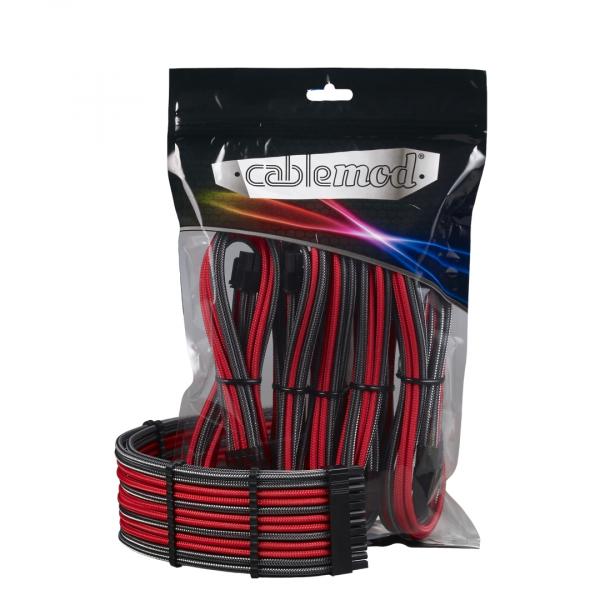 CableMod PRO ModMesh Cable Extension Kit - CARBON / RED