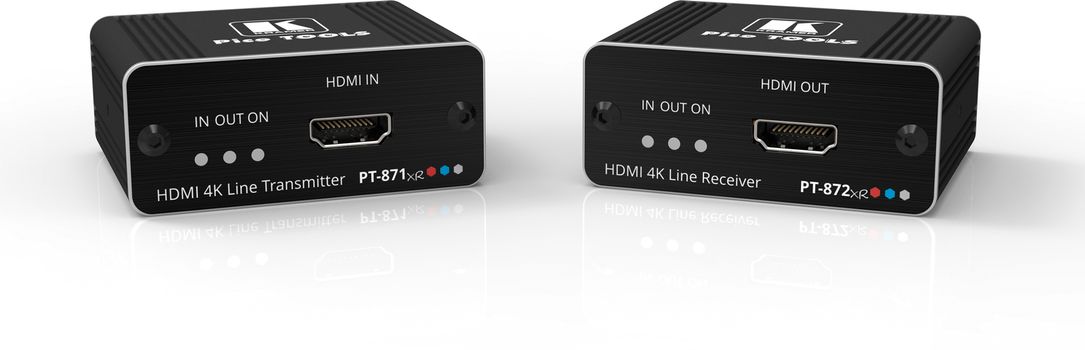Kramer PT-871/2xr-KIT | 3840x2160 60Hz 4:4:4 TP/DGKat HDMI lähetin ja vastaanotin - Transmitter & receiver kit | Range 70m