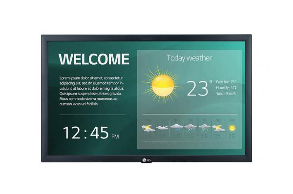 LG 22'' 22SM3G-B, Smart display, WebOS