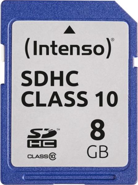 Intenso SDHC Card 8GB Class 10
