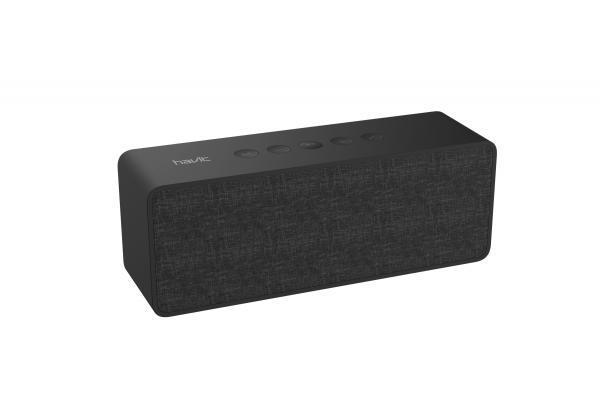 Havit Bluetooth Speaker Black - kangaspäällysteinen tyylikäs kaiutin