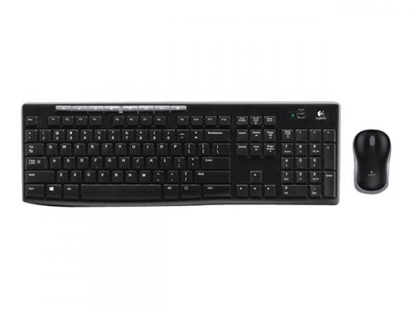LOGITECH Wireless Combo MK270 - Näppäimistö- ja hiiri -pakkaus - 2.4 GHz - Pohjoismaat