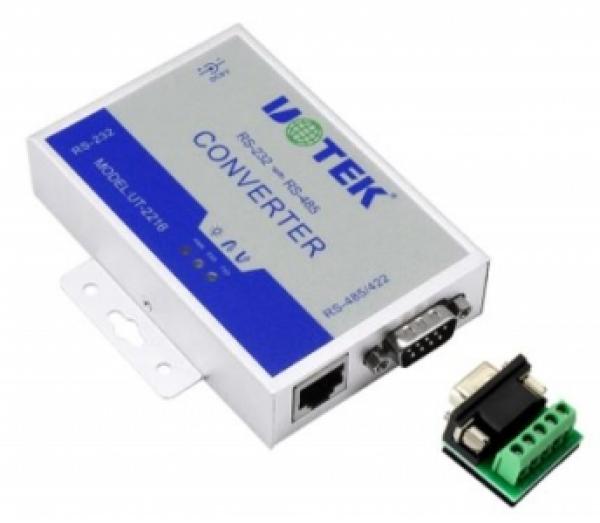 UTEK RS-232 - RS-485 Converter Surge protection