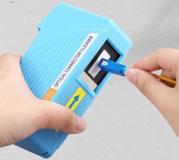 Valokuitukaapelin puhdistuskasetti SC/ST/LC >500x puhdistuskertaa