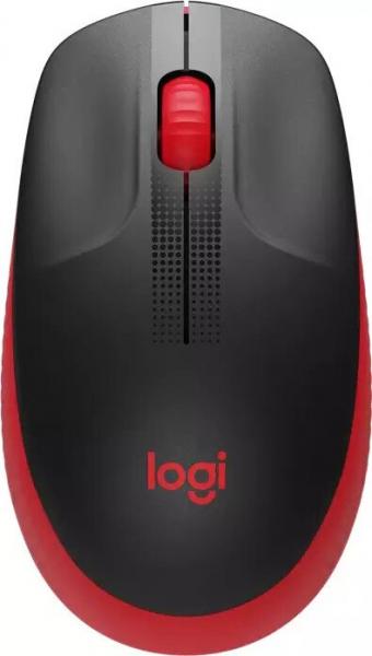 Logitech M190 täysikokoinen langaton hiiri punainen, USB