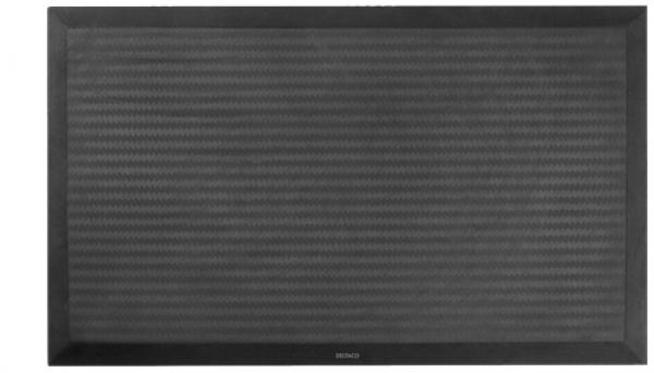 DELTACO OFFICE työpistematto, 510 x 810 mm, musta