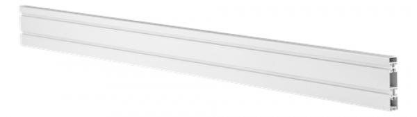 DELTACO OFFICE laitteiston ripustuskisko, 110 cm, valkoinen