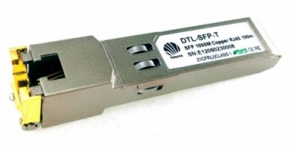 SFP 1000Base-TX Copper RJ-45 100m