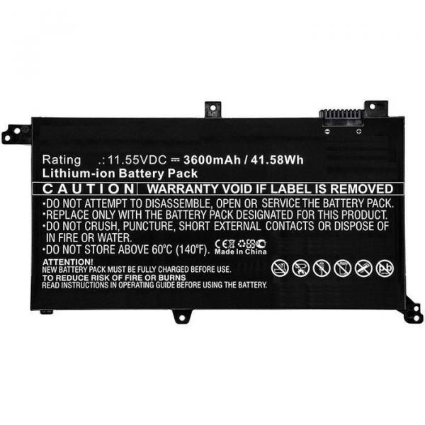 CoreParts Laptop Battery for Asus 42WH Li-ion 11.55V 3.6Ah