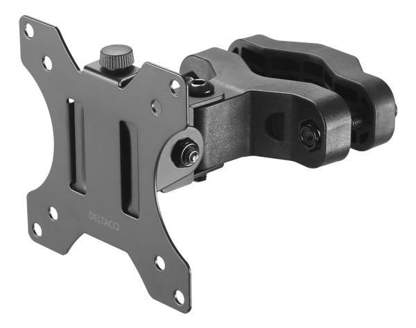 DELTACO OFFICE Monitor arm for pole mounting ARM-0304, 17-32", up to 8kg, tilt, swivel, rotate, white