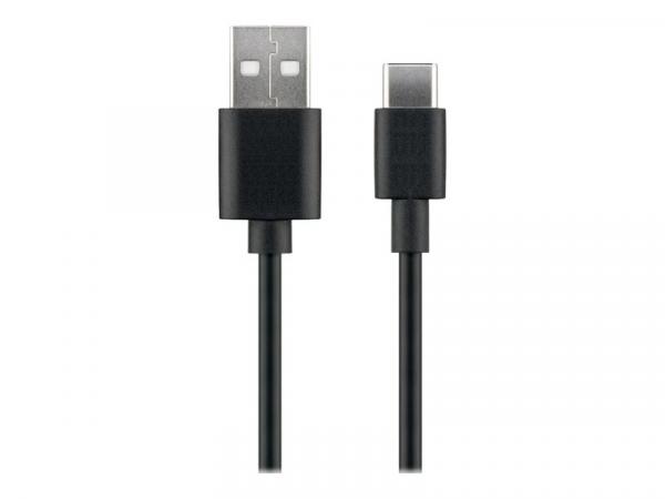 USB3.1 C - USB2.0 3M Black