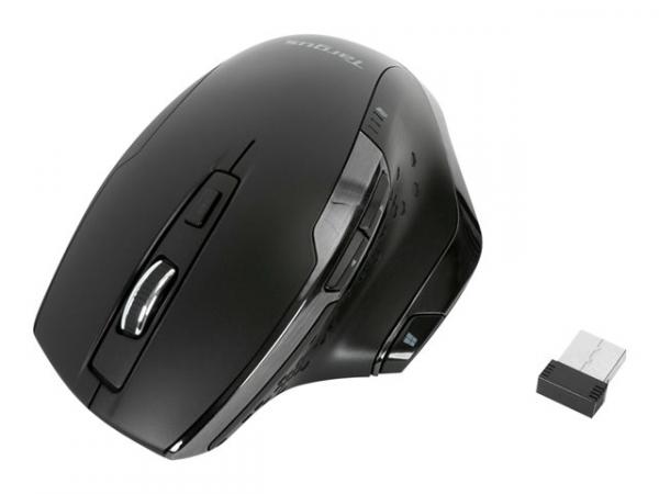 Targus Antimicrobial Ergonomic Wireless Mouse Black