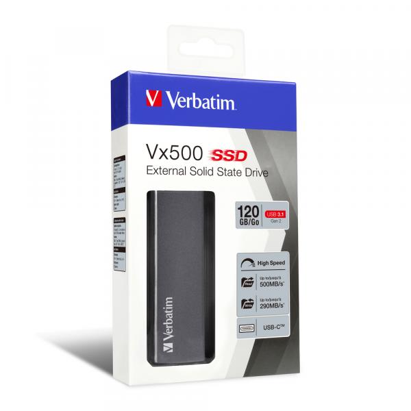 Verbatim Store n Go Vx500 120GB SSD USB 3.1