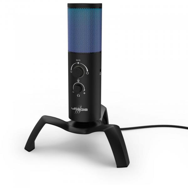 URAGE Mikrofoni Streaming 750 Musta