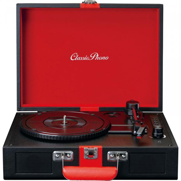 Lenco TT-110 levysoitin musta/punainen