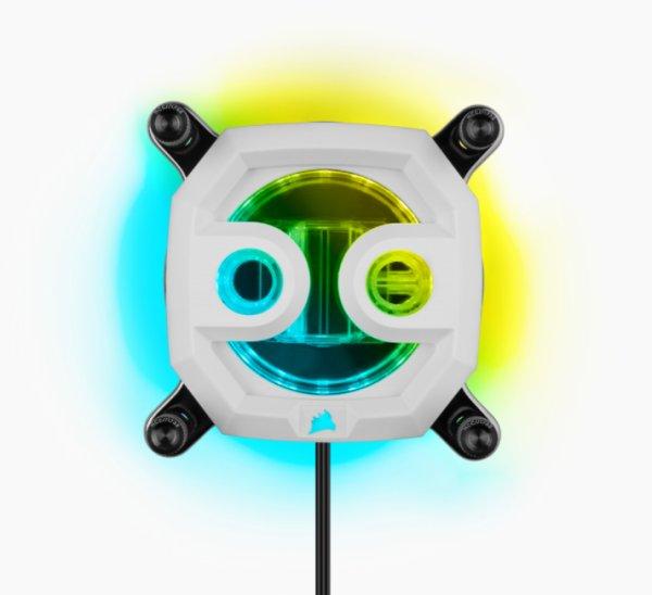 Corsair CPU Water Block XC7 RGB PRO (1700/1200/AM4) - White