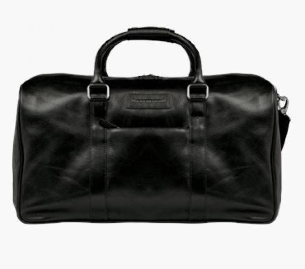 DBRAMANTE1928 AALBORG WEEKENDER BAG BLACK