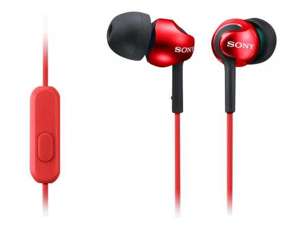 Sony MDR-EX110APR red