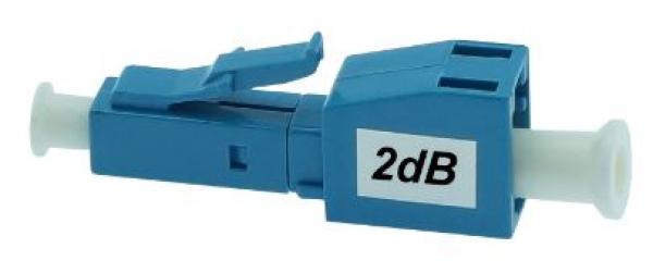Annetuator LC(UPC) Singlemode, Simplex 2dB