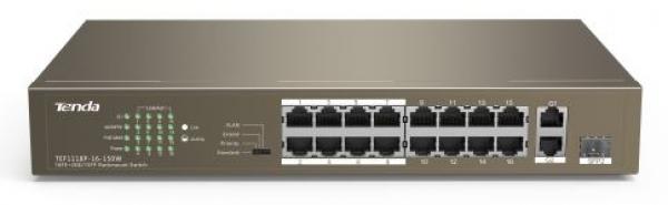 Tenda TEF1118P-16-150W Switch 18-porte 10/100 PoE+