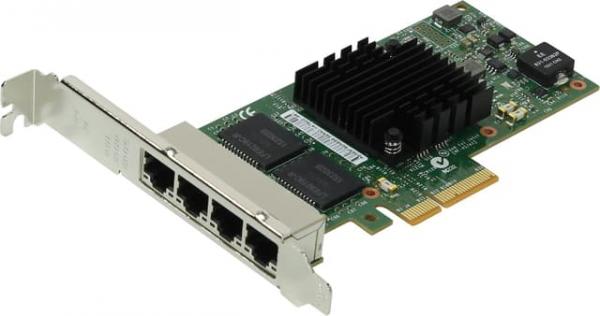 Intel OEM I350T4V2BLK Ethernet Server Adapter I350-T4V2 OEM Bulk PCI Express 2.1 x4