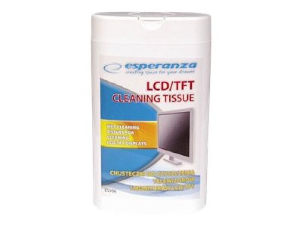 Esperanza Puhdistuspyyhkeet, Cleaning wipes, 100 kpl kostea näytön puhdistusliina