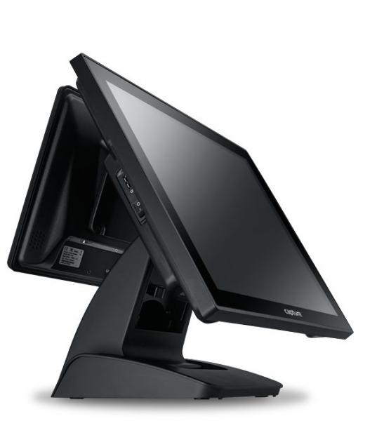 Capture Swordfish 15 tuumaa Full Flat tuulettimeton POS System sis. 9,7" toinen näyttö - Core i5 / 8 Gt RAM / 128 Gt SSD / WIN10 IoT