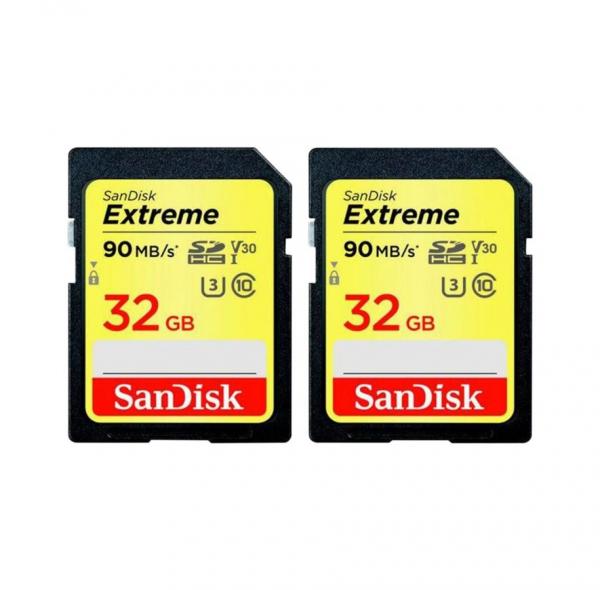 Sandisk Extreme SD 32GB 1 Y RescuePro Deluxe, 100MB/60MB/s
