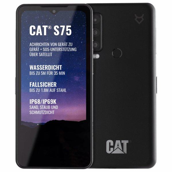 CAT S75 5G Black Dual-SIM Outdoor Android 12.0 6/128GB Smartphone