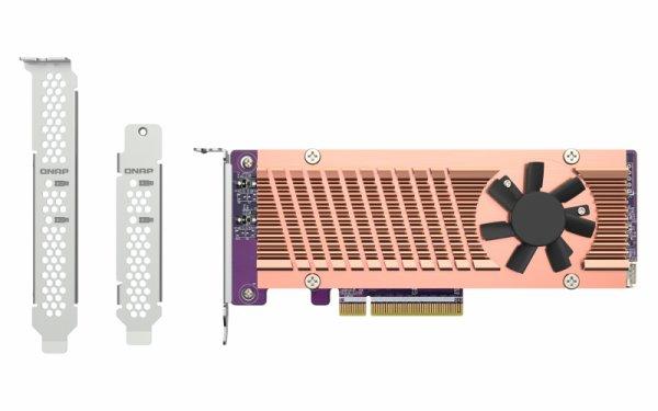QNAP Dual M.2 PCIe SSD expansion card
