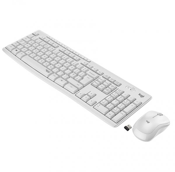 LOGITECH MK295 Silent Wireless Combo WHITE NDX