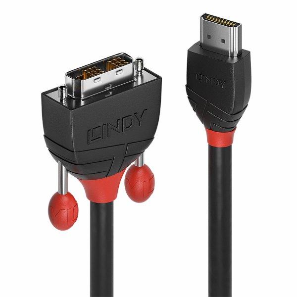 Lindy HDMI to DVI 5m Black