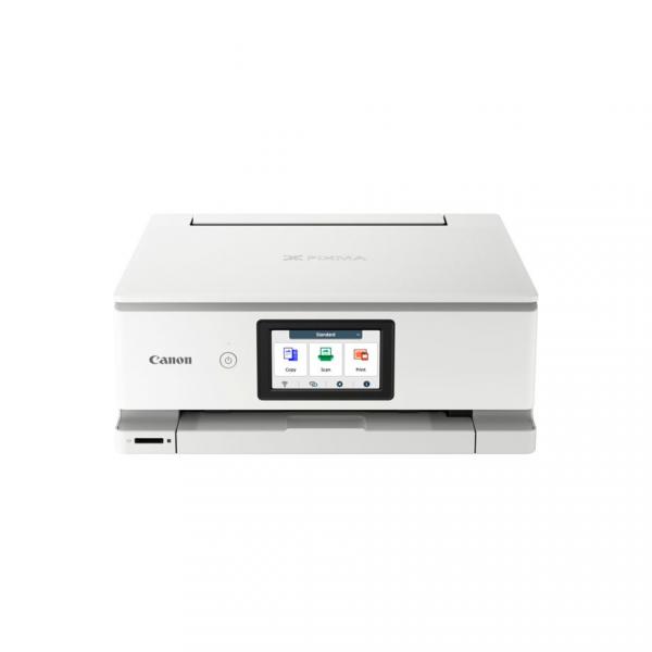 Canon PIXMA TS8751, 3-in-1 WLAN-värimonitoimijärjestelmä, 6 musteen järjestelmä, 4,3" LCD, valkoinen