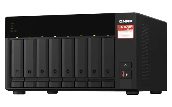 QNAP TS-873A, NAS, Tower, Ryzen Embedded, V1500B, 30,72 TB, Lajittelu