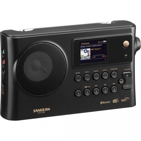 Sangean WFR-28BT Internet/DAB+/FM-RDS/USB/Bluetooth Black