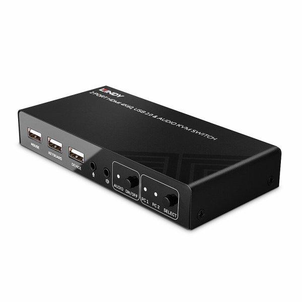 Lindy Switch KVM 2-port HDMI