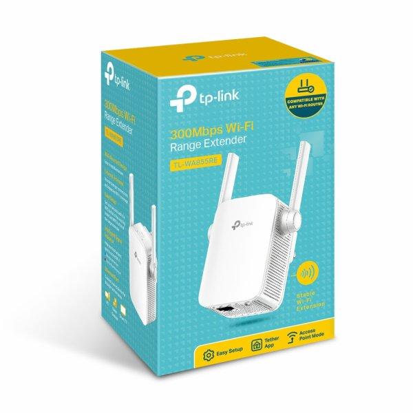 TP-Link TL-WA855RE 300Mbps Wi-Fi -alueen laajennin