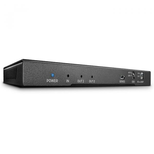 Lindy 2-porttinen Hdmi 2.0 18G jakaja äänellä