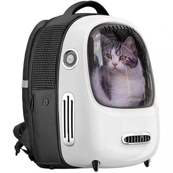 PETKIT Breezy2 Smart Cat Carrier -White (P7704a) kissan kuljetusreppu