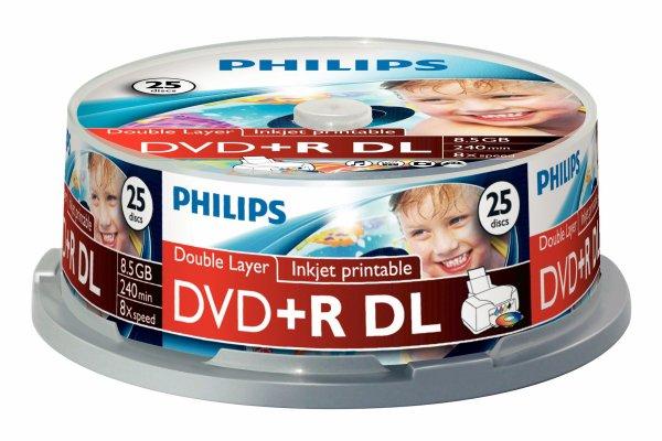 Philips DR8I8B25F 25x DVD+R DL 8.5GB