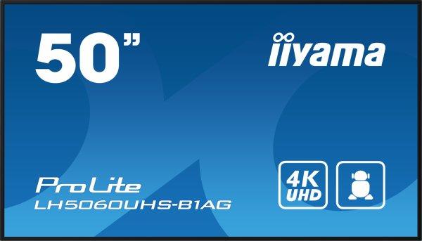iiyama ProLite LH5060UHS-B1AG 50 Digital infonäyttö 3840 x 2160