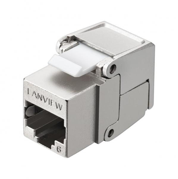 Lanview Cat6 Shielded flip jack keystone