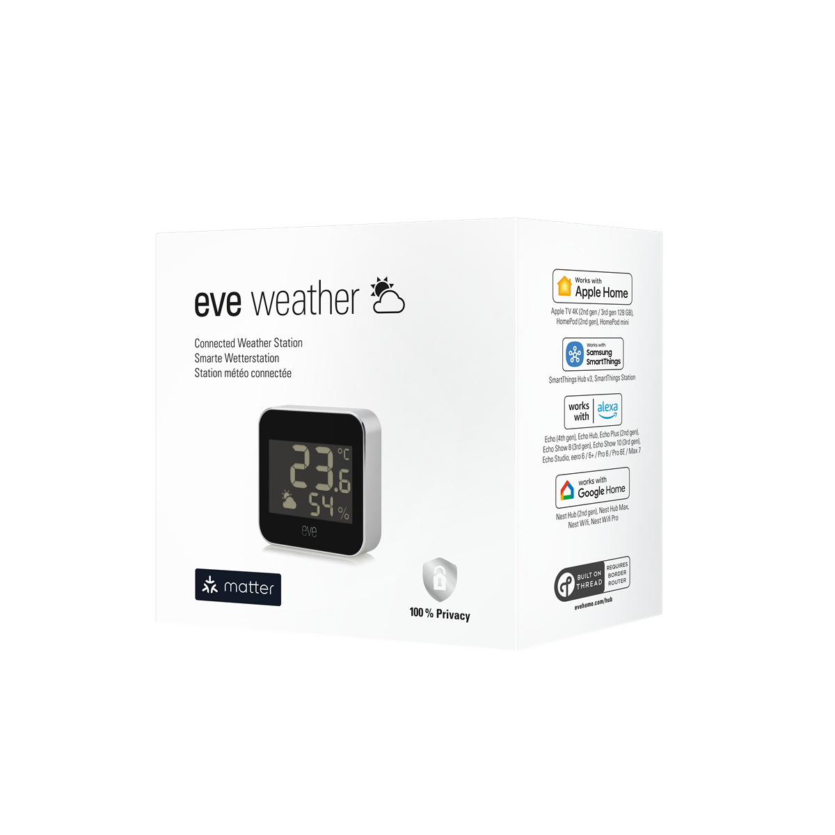 Eve Weather - Matter Connected Weather Station