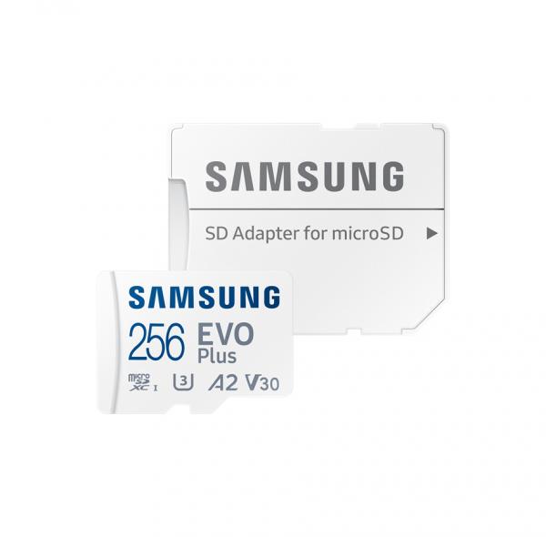 Samsung EVO Plus MB-MC256S microSDXC UHS-I Memory Card 256GB 160MB/s