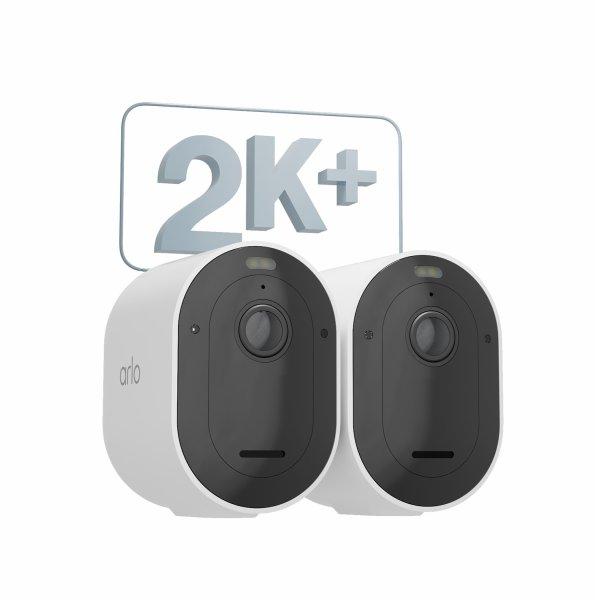 Arlo Pro 5 Wire-free Spotlight Camera White 2-pack