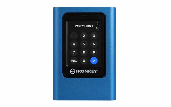 Kingston IronKey Vault Privacy Solid state-drev 80 7.68TB USB 3.2 Gen 1