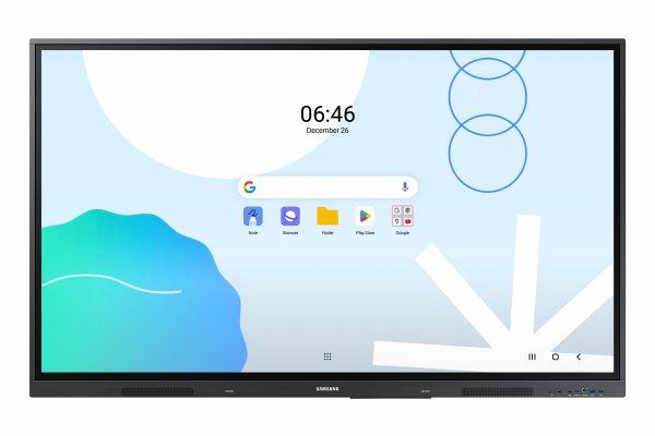 SAMSUNG WAD EBOARD WA86D, 86", ANDROID 13 (8GB RAM, 64GB STORAGE), UHD, IR TOUCH, 3XHDMI (CEC) 2.0, USB-C PD 65W, VIDEO OUT HDMI, USB 5(2.0X1, 4X3.0), OPS SLOT, 2X15W SPEAKERS, VESA 800X600, LANDSCAPE ONLY