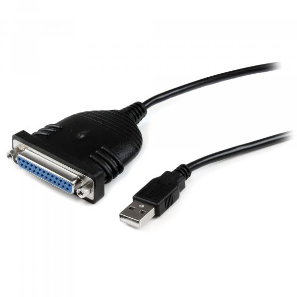 STARTECH.COM USB TO DB25 Female PARALLEL Port ADAPTER, 1,8m
